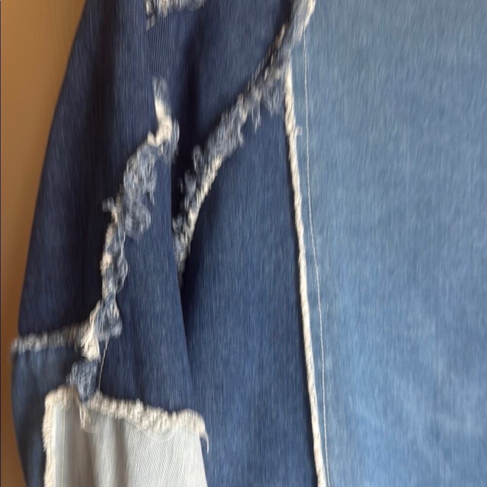Patchwork Denim Top - Picture 3 of 6